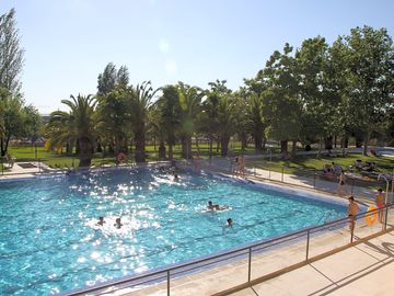 A sunny day at the pool