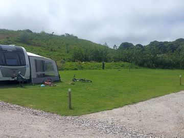 Some of our caravan/campervan pitches 15m x 10m