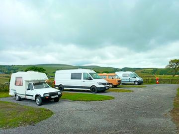 Pitches with far-reaching views