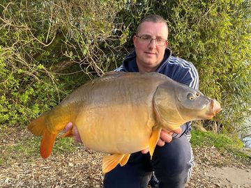Lovely looking 20lb plus mirror carp