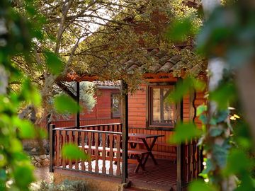 Covered balcony