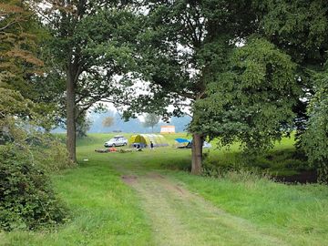 View across the pitches