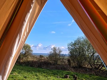 Views from the tents