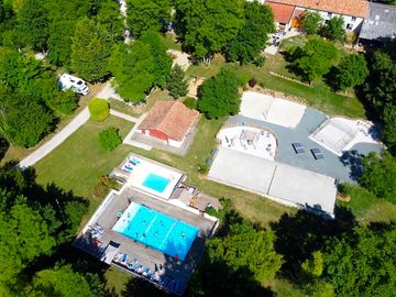 Aerial view of the site