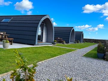 Exterior of the pods