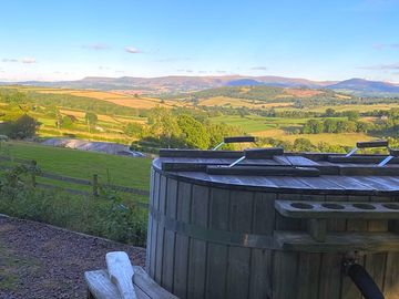 Dusk over the black mountains (added by manager 30 jul 2023)