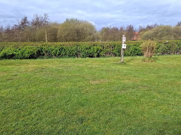 Electric grass touring pitch