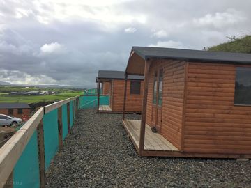 High level log cabins