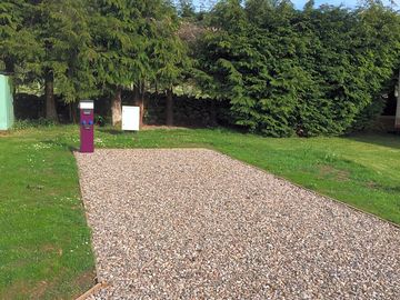 Fully serviced hardstanding pitch