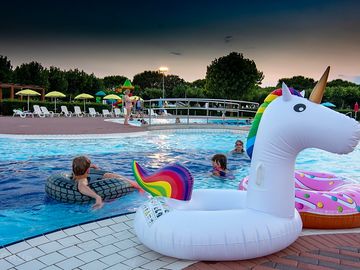 Pool by night