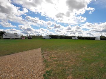 Plenty of space around the pitches