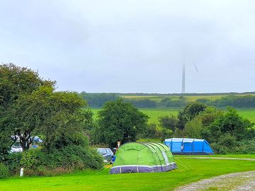 View from the top of the site