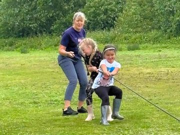 Family fun in the outdoors