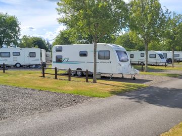 Electric hardstanding touring pitch