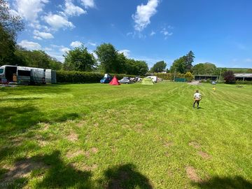 Bottom of the one tent field