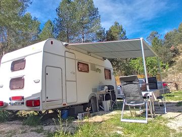 Pitches with space for an awning