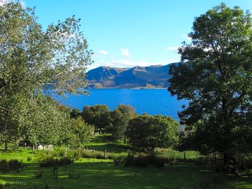 Stunning loch view