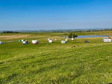 Spacious pitches