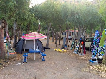 Tent pitches