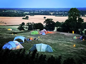 Fires and camping