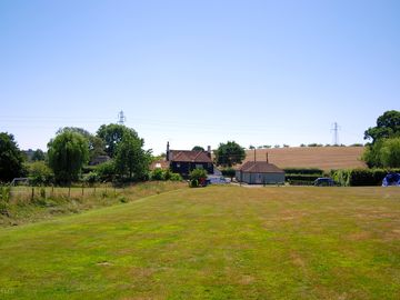View from the top of the field