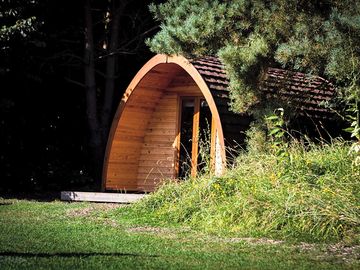 Family camping pod