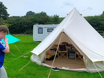 Bell tent (added by charlotte_g133903 07 aug 2023)