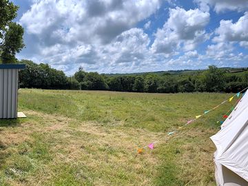 View from the bell tent (added by manager 29 jun 2023)