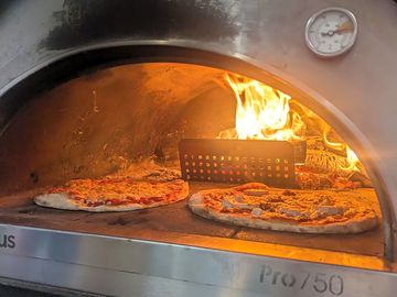 Delicious, wood-fired pizzas