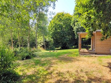 Side view of the cabin
