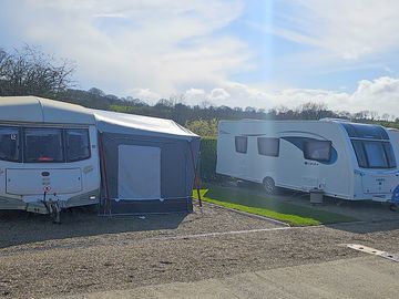 Fully serviced touring pitches