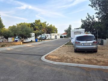 Pitches with well-maintained roads
