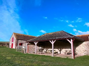 Covered picnic area