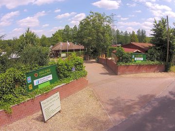 Entrance to site