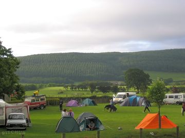 Pitches with views of slopes