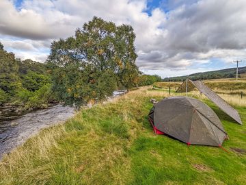 Pitches by the river