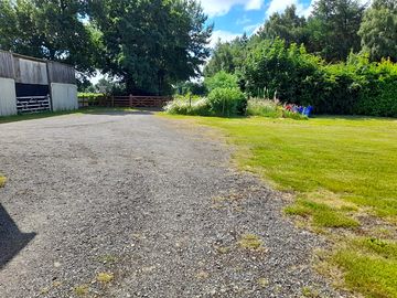 Entrance to the camping field