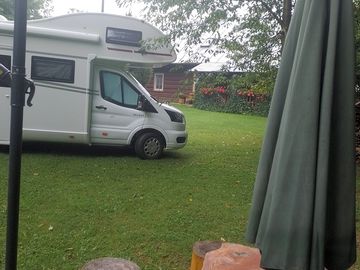 Grass pitches for tourers