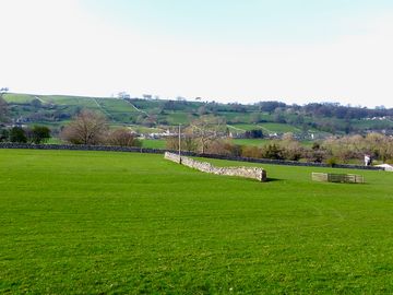 Looking towards thoralby from the site