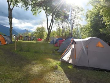 Tent pitches