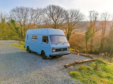 "bertha" our superb cosy classic camper experience here at brynglas retreat!! (added by manager 29 sep 2022)
