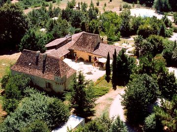 Aerial view of the site