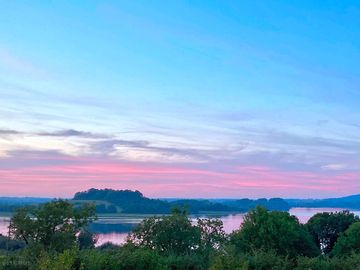 Sunset at the hide