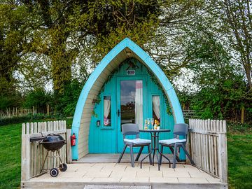 Outside the pod