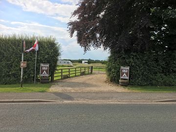 Site entrance
