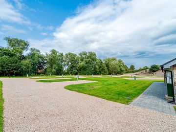 Fully serviced large pitches