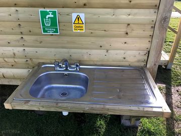Washing-up facilities