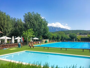 Large outdoor pool with stunning views