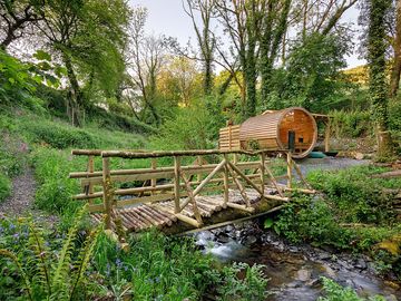 Woodland sauna
