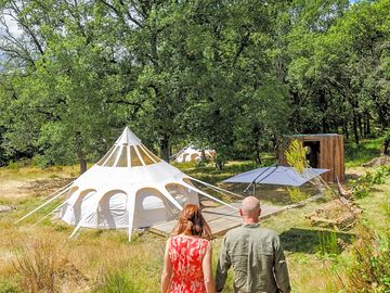 Tent exterior